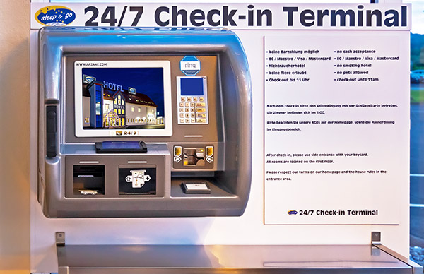 Hotel Sleep And Go Check In Terminal